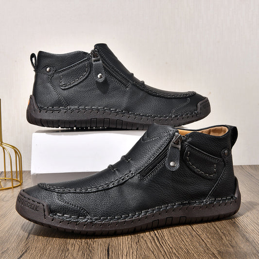 ⏰ Limited-Time 49% OFF – Men’s Handmade Leather Driving Boots