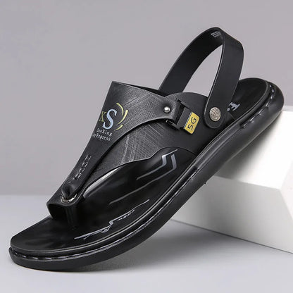 Men’s 2-Way Summer Sandals – Convertible Slides with Adjustable Backstrap