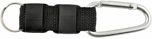 Black Carabiner Key Chain Compass Thermometer Metal Camping Outdoor Gadgets Hiking Survival to Multifunctional Mountaineering Sports Outdoor Recreation Accessories