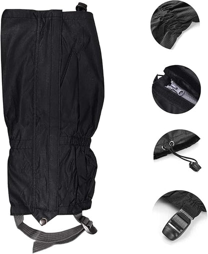 Hiking Gaiters, 1 Pair, Waterproof Outdoor Walking Gaiters, Hiking/Walking/Cycling Accessories, Gaitors for Men and Women, Outdoor Hiking Clothing