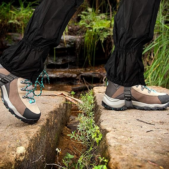 Hiking Gaiters, 1 Pair, Waterproof Outdoor Walking Gaiters, Hiking/Walking/Cycling Accessories, Gaitors for Men and Women, Outdoor Hiking Clothing