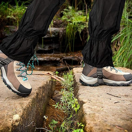 Hiking Gaiters, 1 Pair, Waterproof Outdoor Walking Gaiters, Hiking/Walking/Cycling Accessories, Gaitors for Men and Women, Outdoor Hiking Clothing