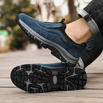 🔥Men's Comfortable Waterproof Orthopedic Walking Shoes Hiking Shoes